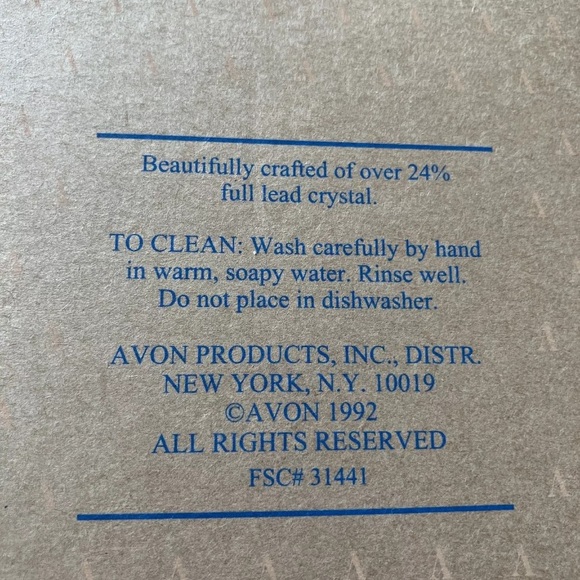 2 Vtg Crystal Glass Praying Angels 7¼"Tall Candle Holders-Avon - Picture 6 of 6